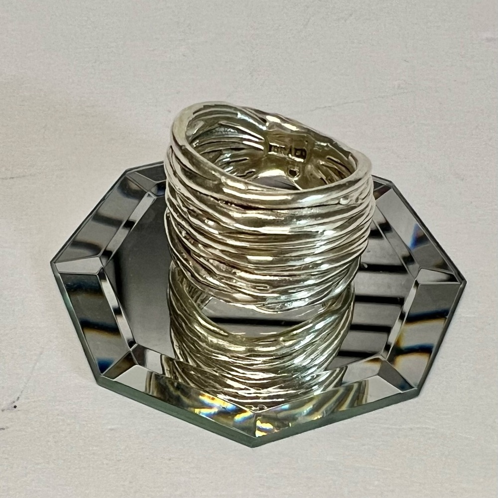 Israel silver ring.